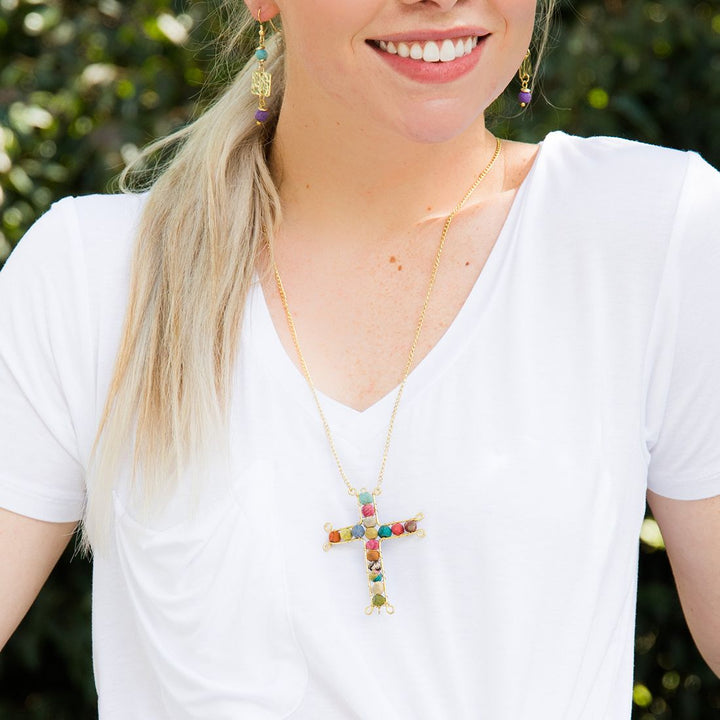 Aasha Cross Necklace