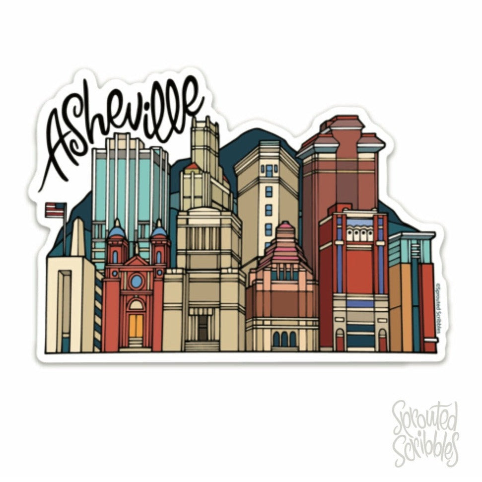 Asheville City Sticker