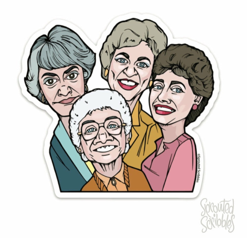 Golden Girls Sticker