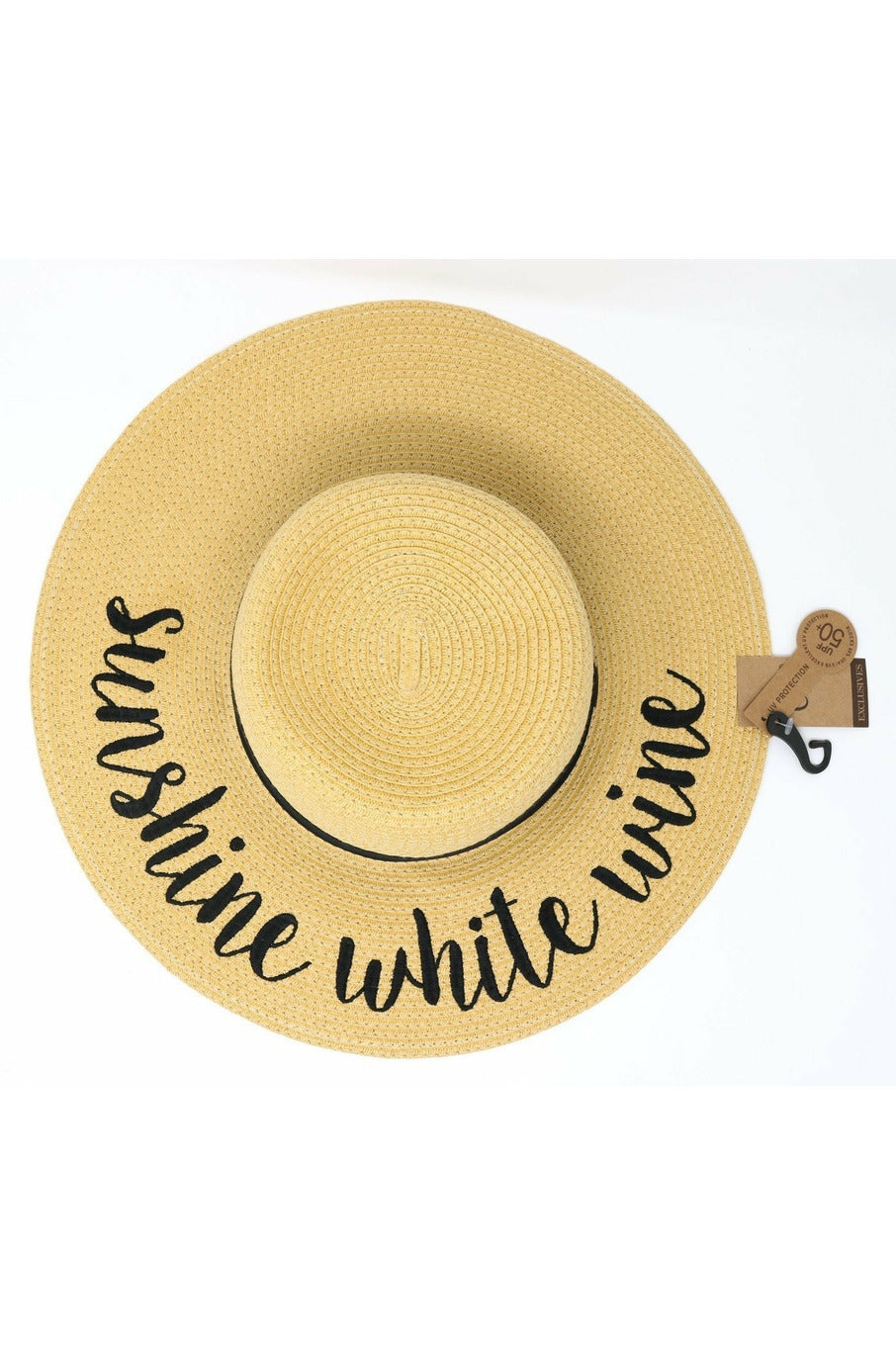 Embroidered Sun Hat