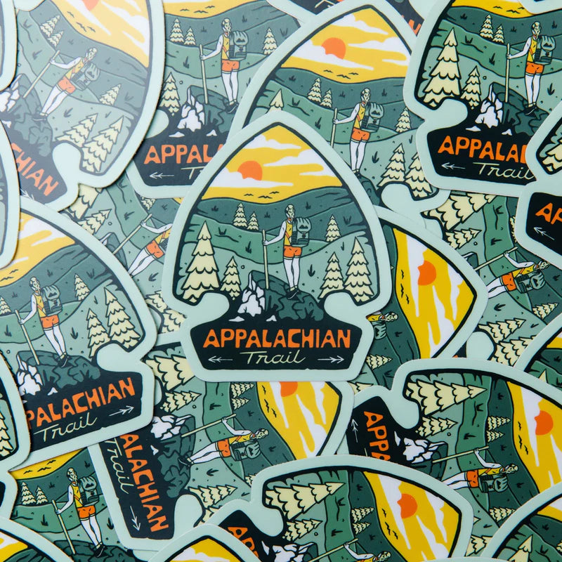 Appalachian Hiker Sticker