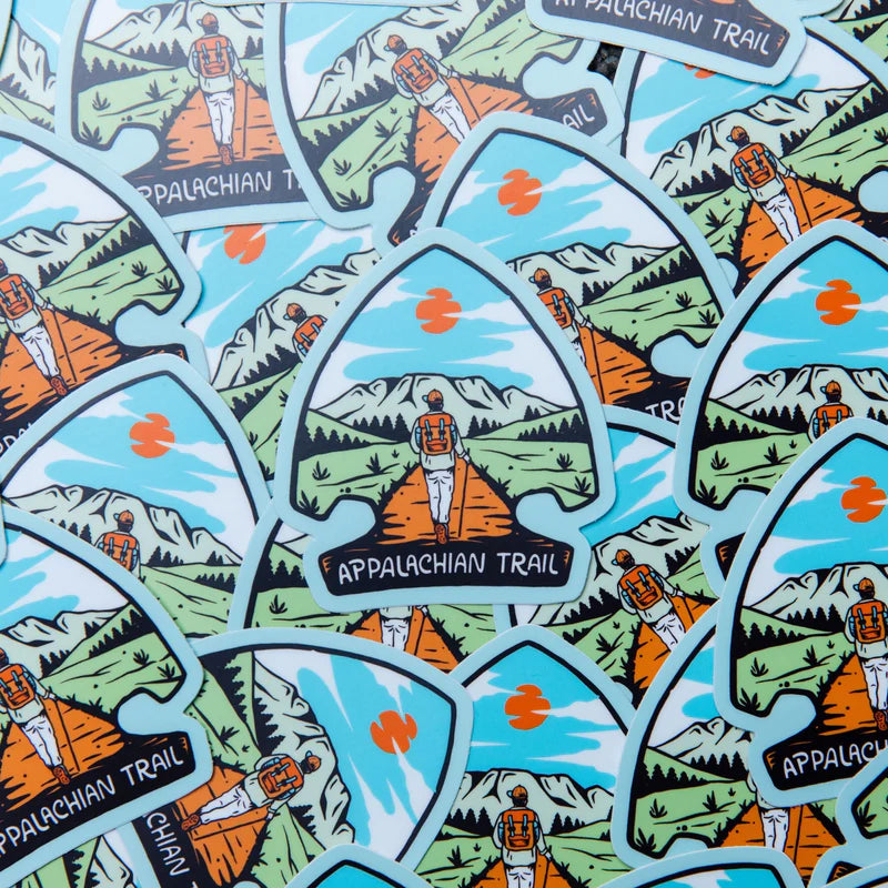 Appalachian Hiker Sticker