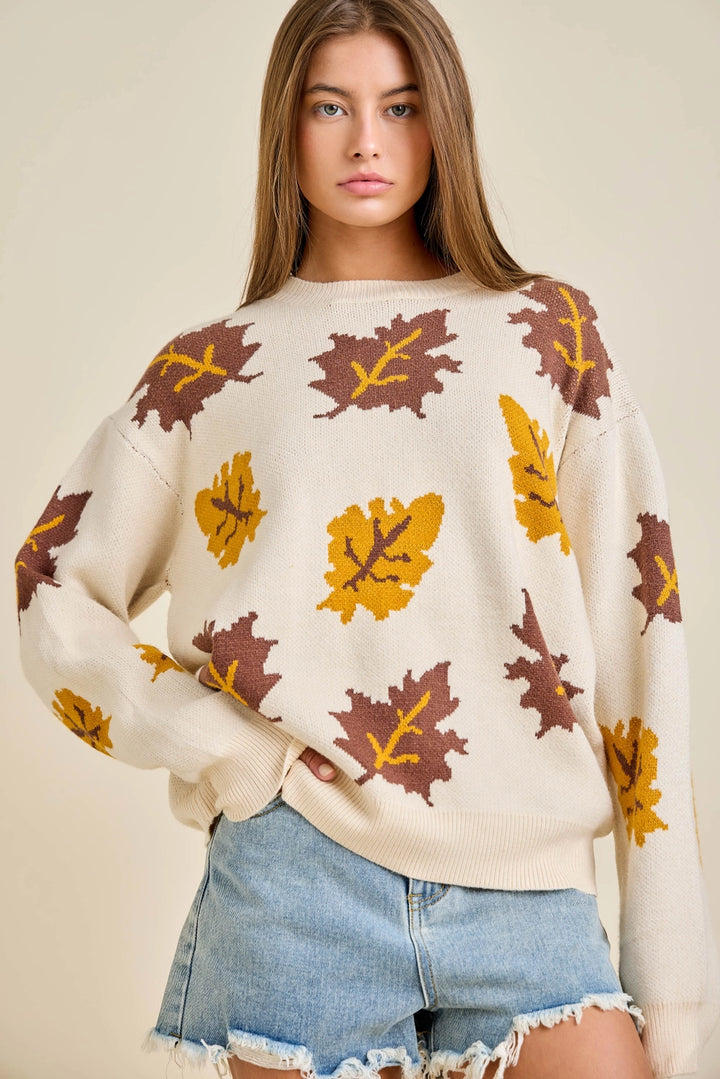 Autumn Leaves Pullover