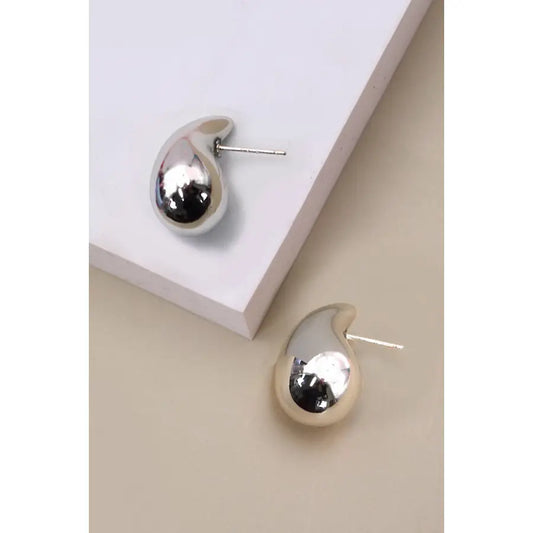 Shiny Droplet Studs