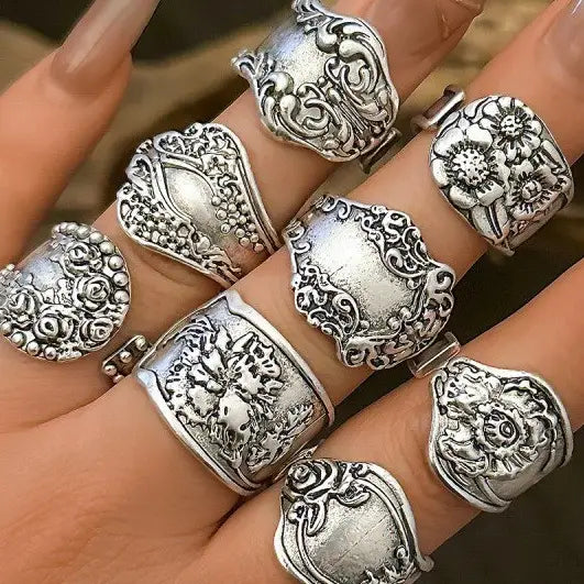 Ornate Spoon Ring