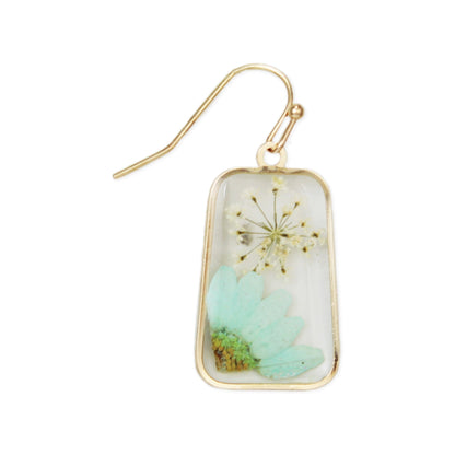 Pressed Flowers Earring Collection