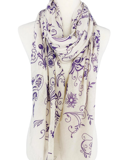 Floral Paisley Scarf