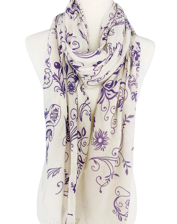 Floral Paisley Scarf