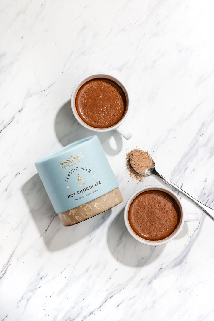 Classic Milk Hot Chocolate by French Broad Chocolate