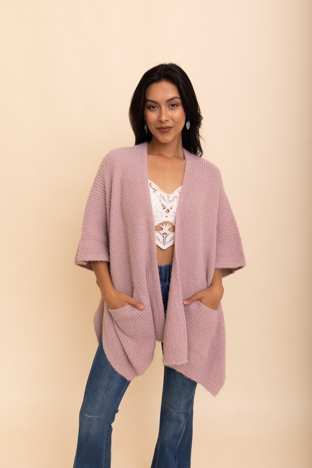 Chic Bouclé Cardigan