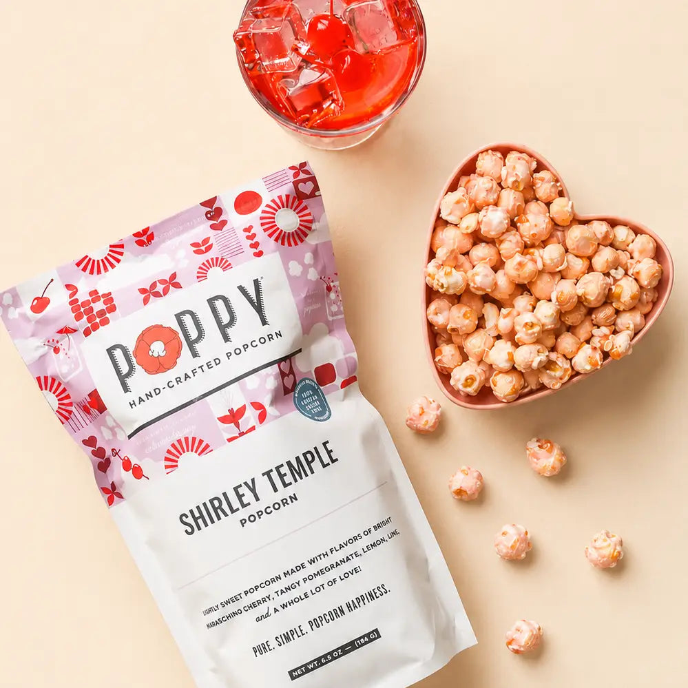 Poppy Handcrafted Popcorn - Shirley Temple