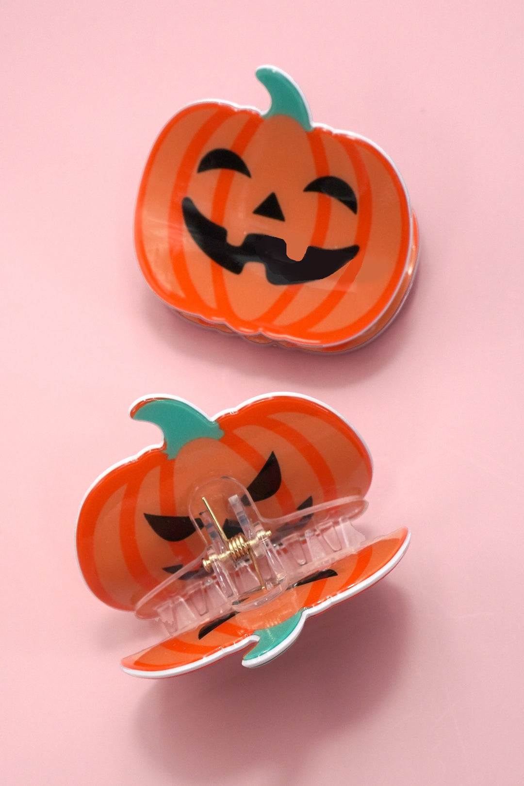 Halloween Pumpkin Hair Clip