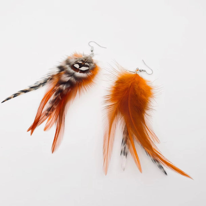 Bohemian Feather Earrings