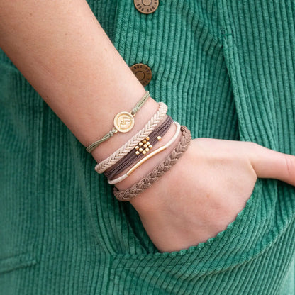 Athleisure Bracelet + Hair Tie Set