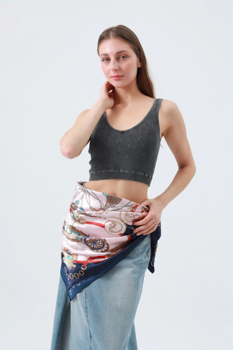 Regal Carriage Silk Scarf