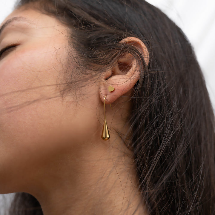 18K Droplet Dangle