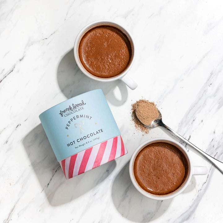 Peppermint Hot Chocolate by French Broad Chocolate