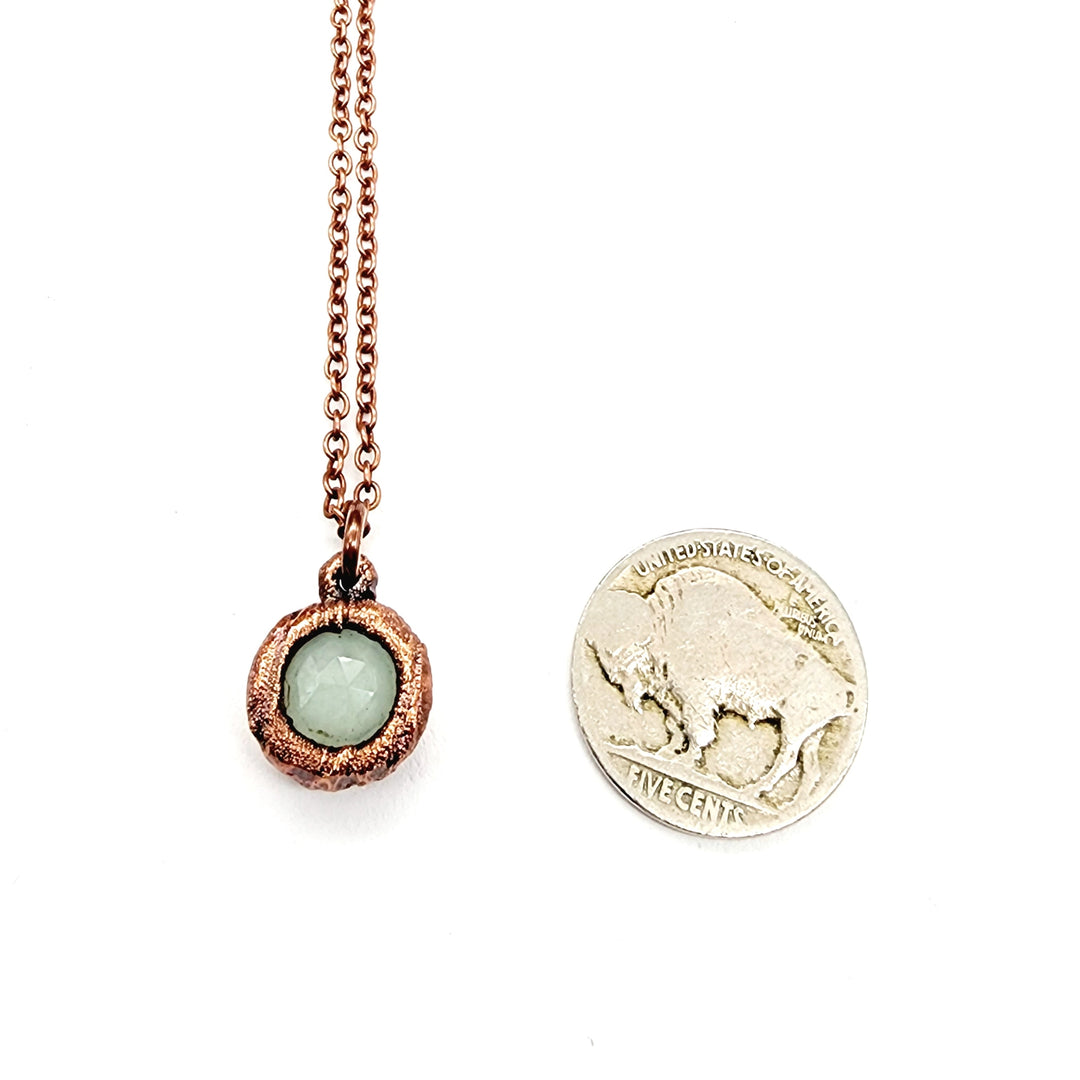 Faceted Aquamarine Necklace