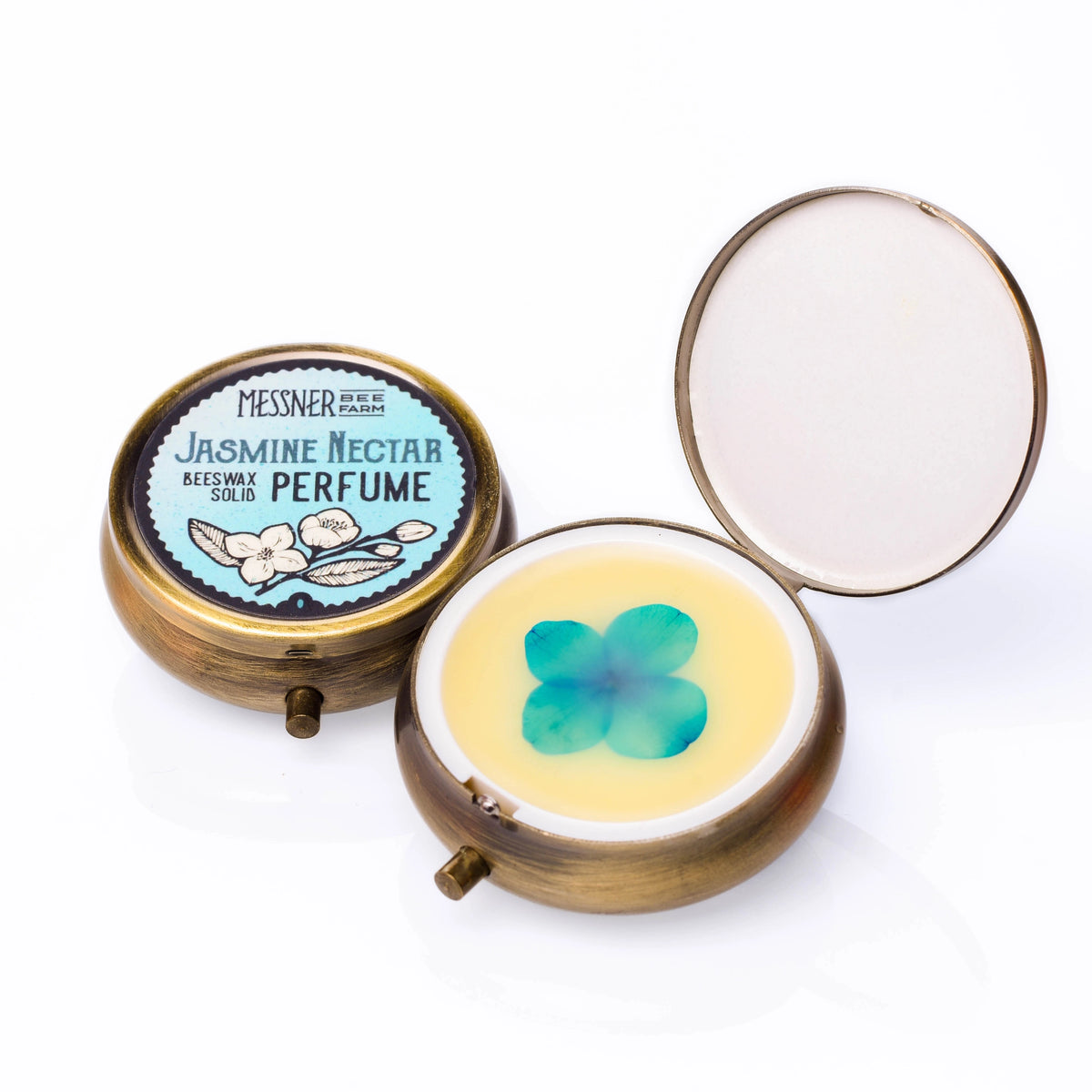 Handmade Solid Perfume With Flower or Bead