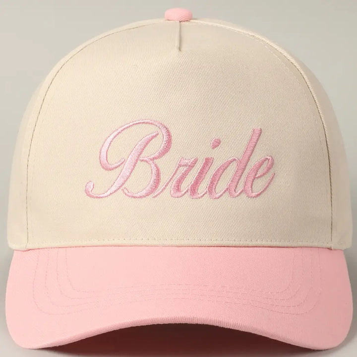 'Bride' Embroidered Ball Cap