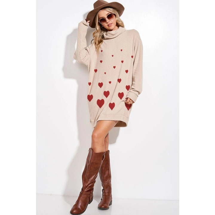 Love Me Turtleneck Sweater Dress