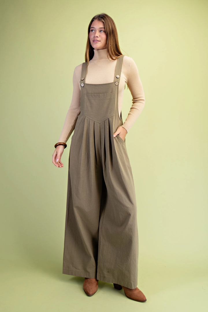 Wide Leg Overall