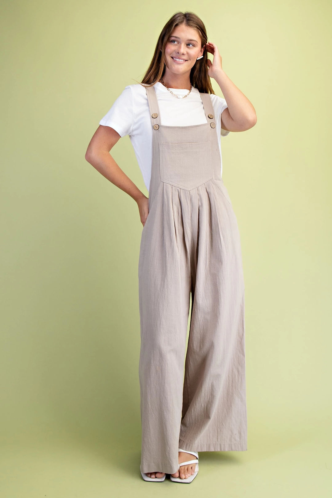 Wide Leg Overall