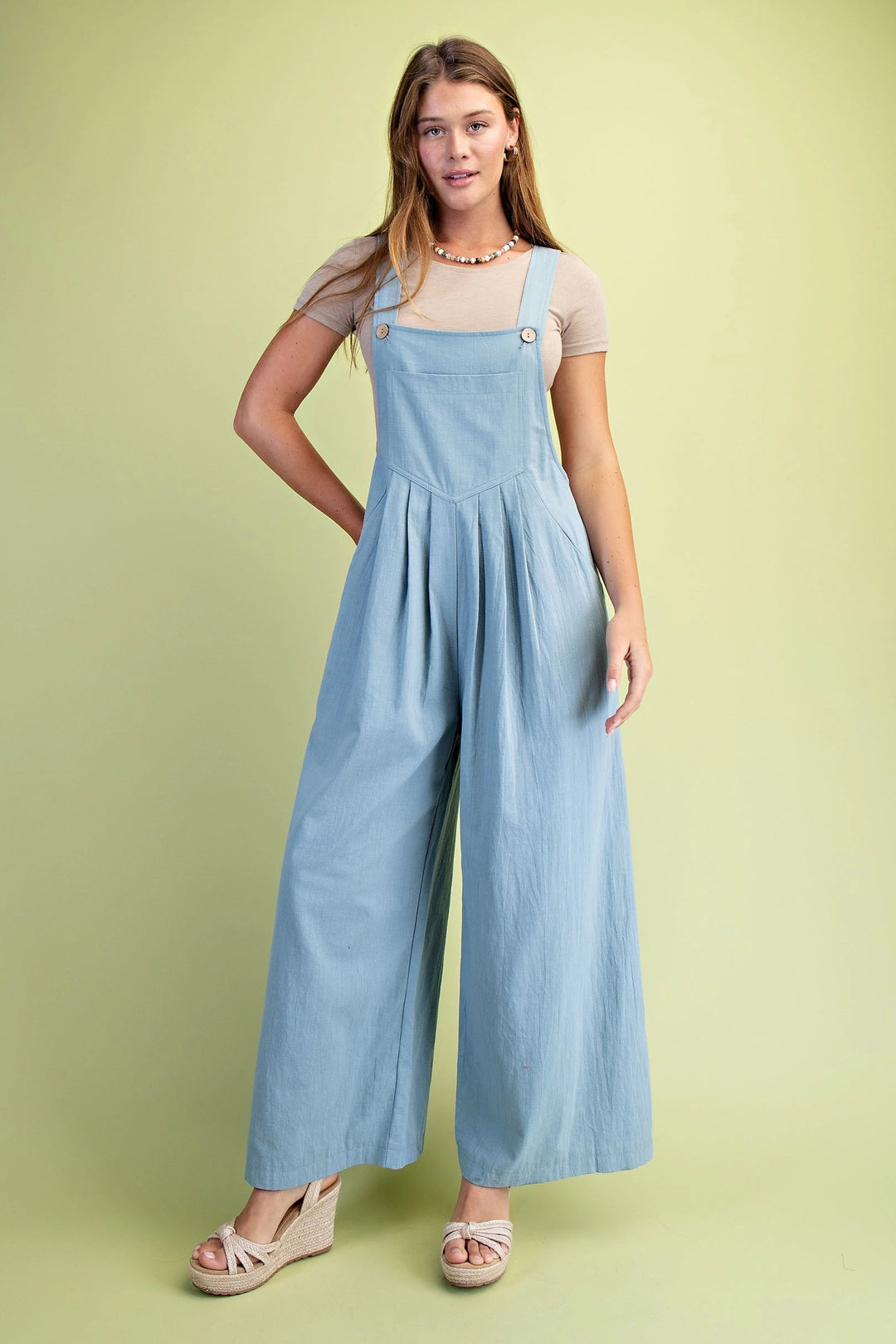 Wide Leg Summer Overall