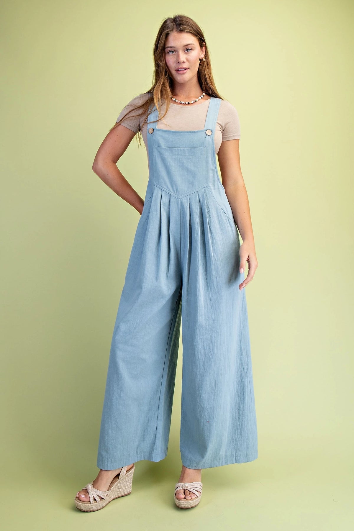 Wide Leg Overall