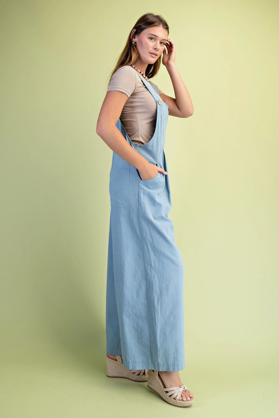 Wide Leg Summer Overall