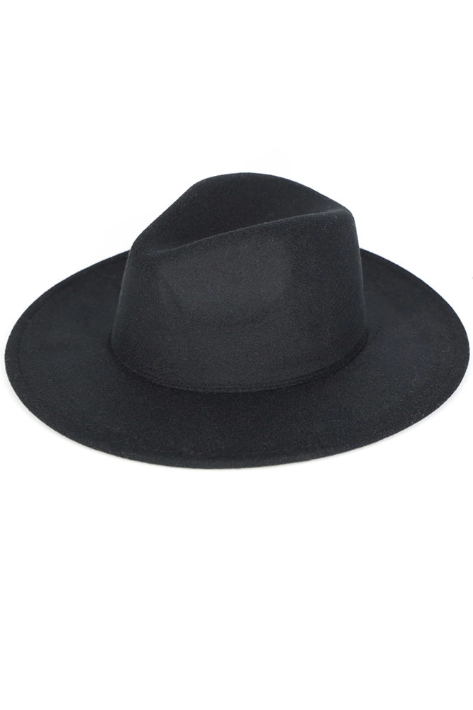 Solid Felt Panama Hat