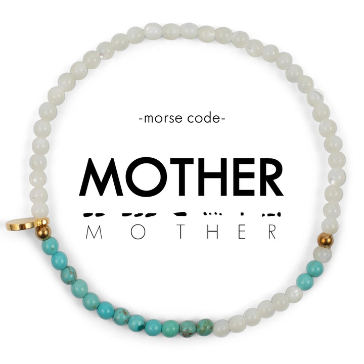 Morse Code Bracelet - MOTHER