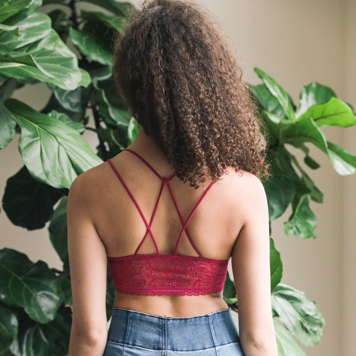 Geometric Lace Bralette