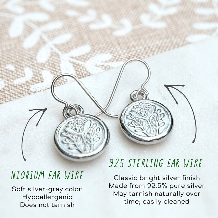 Seed & Sky - 'Poppy' Earrings