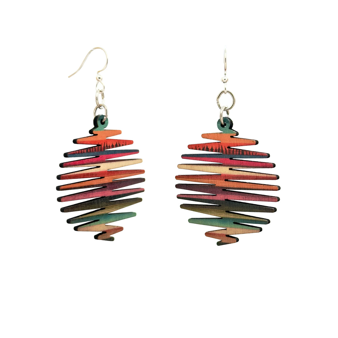 Horizon Birch Wood Earrings