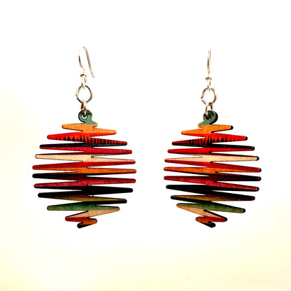 Horizon Birch Wood Earrings