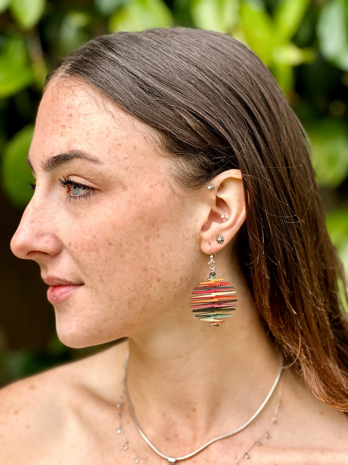Horizon Birch Wood Earrings