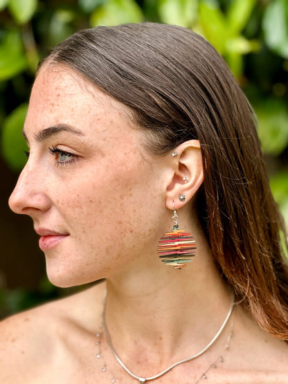 Horizon Birch Wood Earrings
