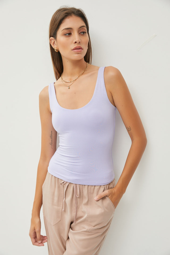 Scoop Neck Tank Top