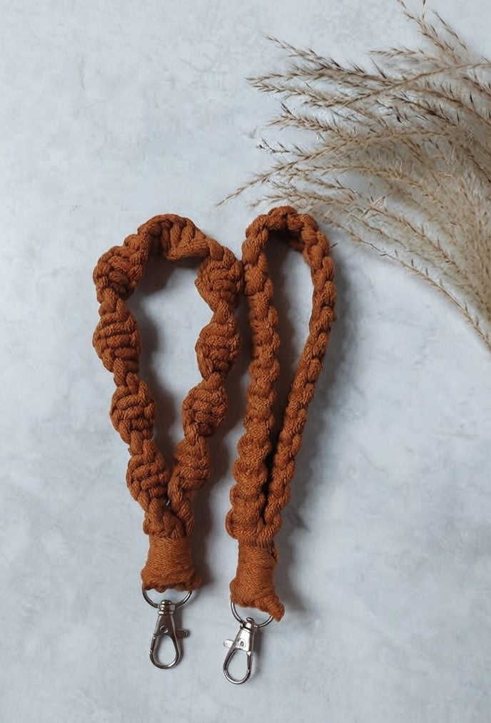 Macramé Wristlet - Fall Colors