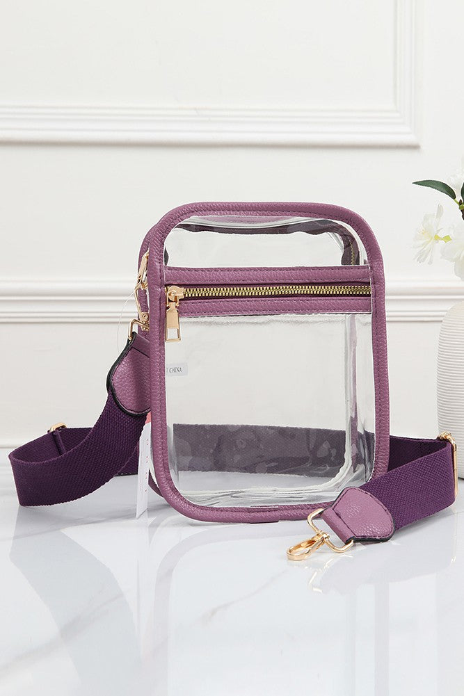 Clear Festival Crossbody Bag