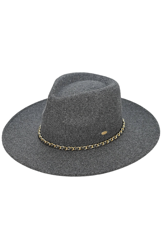 Chain Accent Fedora
