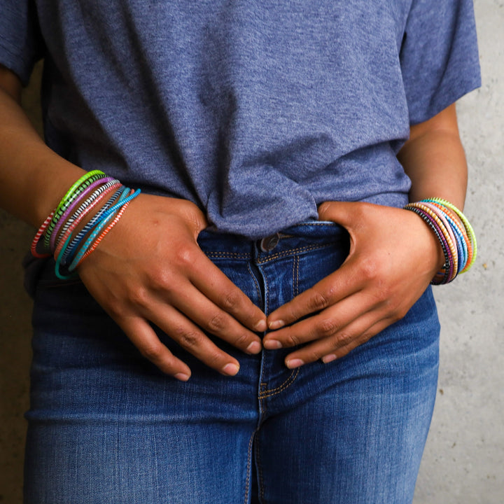 Recycled Flip Flop Bangle