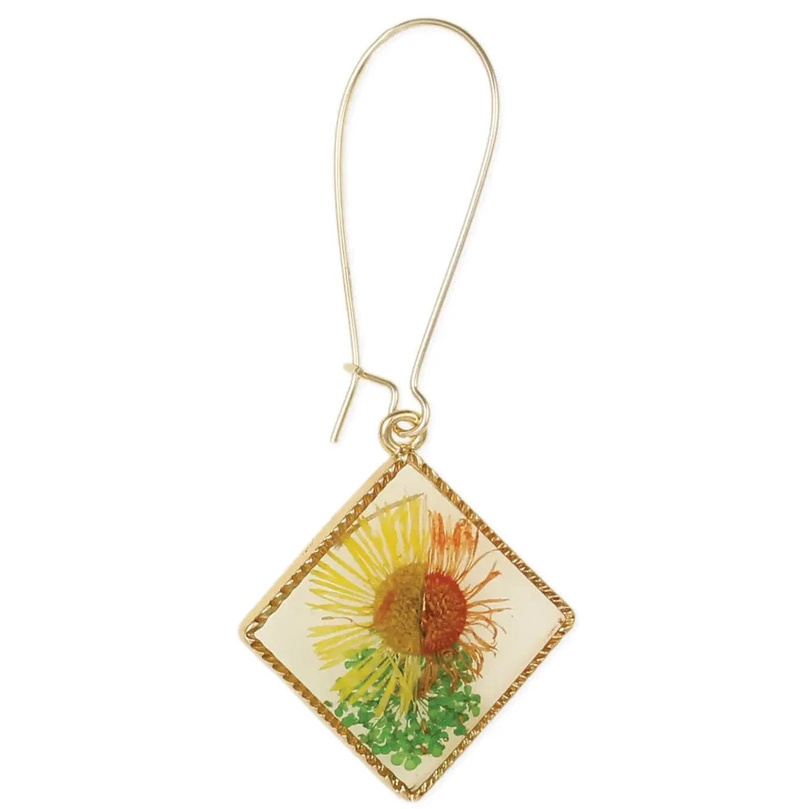 Pressed Flowers Earring Collection