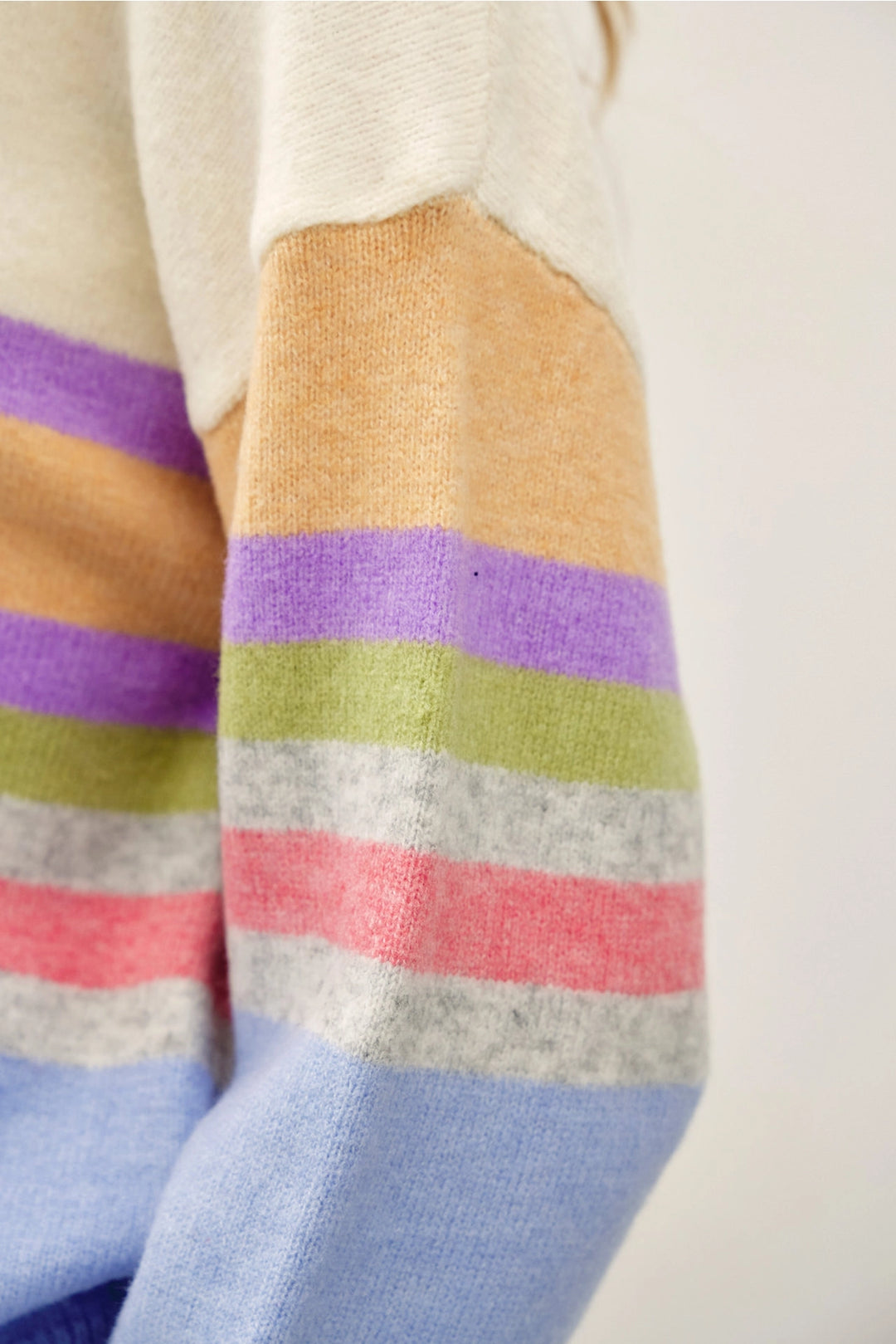 Striped Knit Sweater