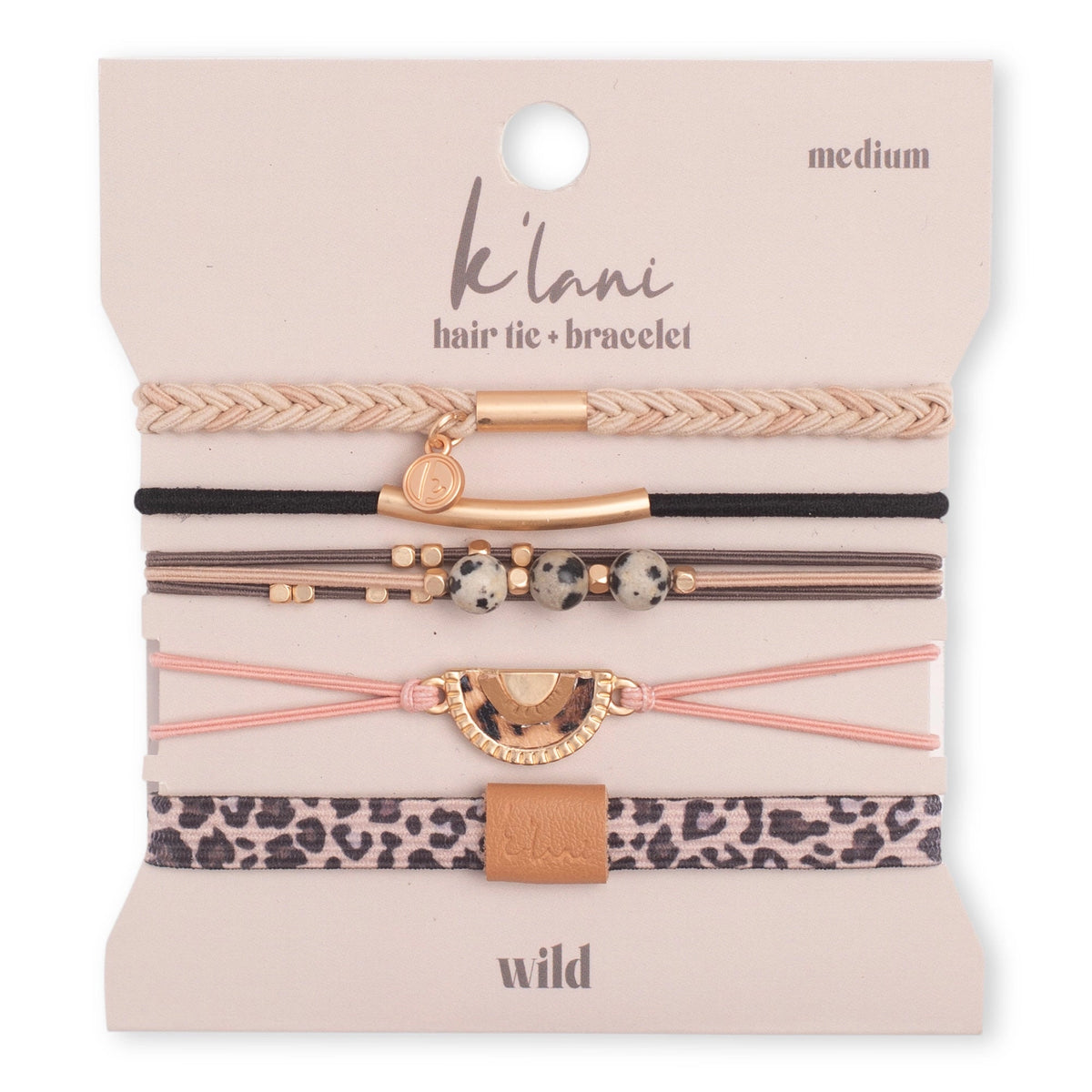 Athleisure Bracelet + Hair Tie Set