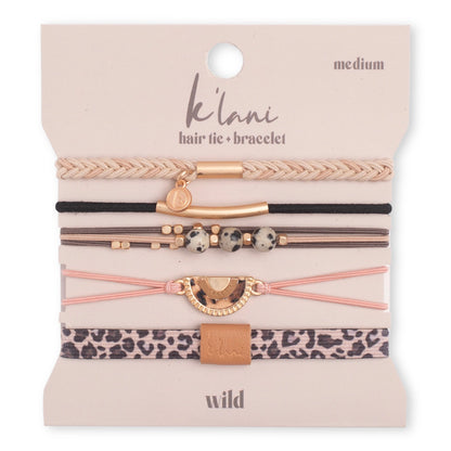 Athleisure Bracelet + Hair Tie Set