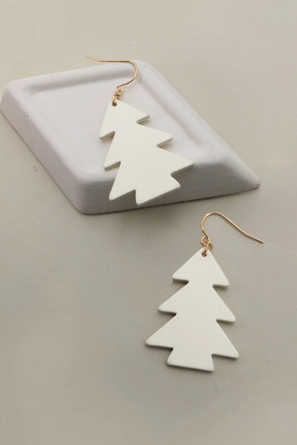 Wooden Tree Cutout Dangles