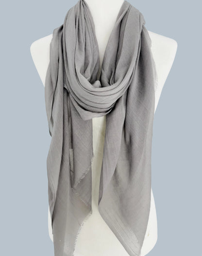 Soft Solid Color Scarf