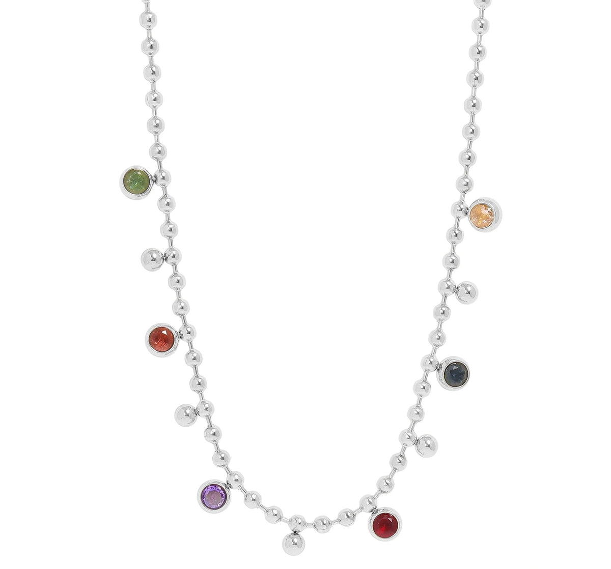 Beaded Charm Necklace